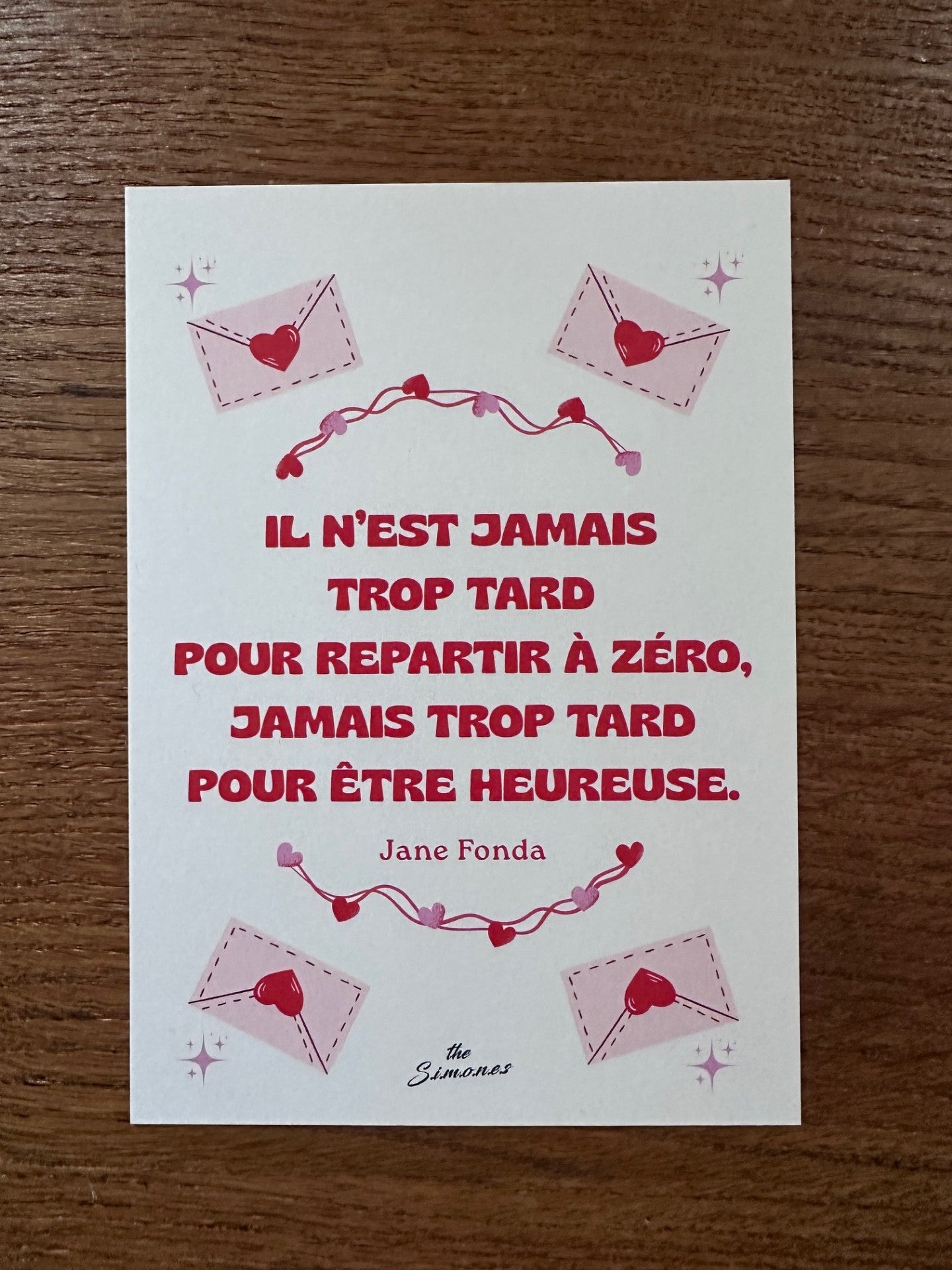 Lot de 4 cartes postales - LES CONTEMPORAINES