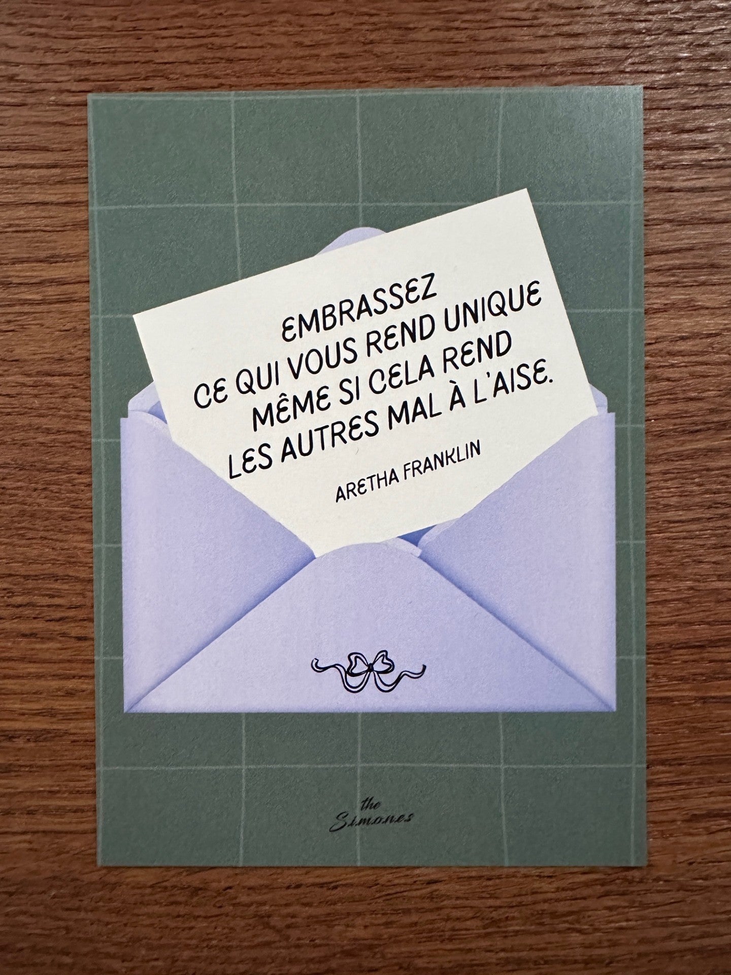 Lot de 4 cartes postales - LES AFFRANCHIES