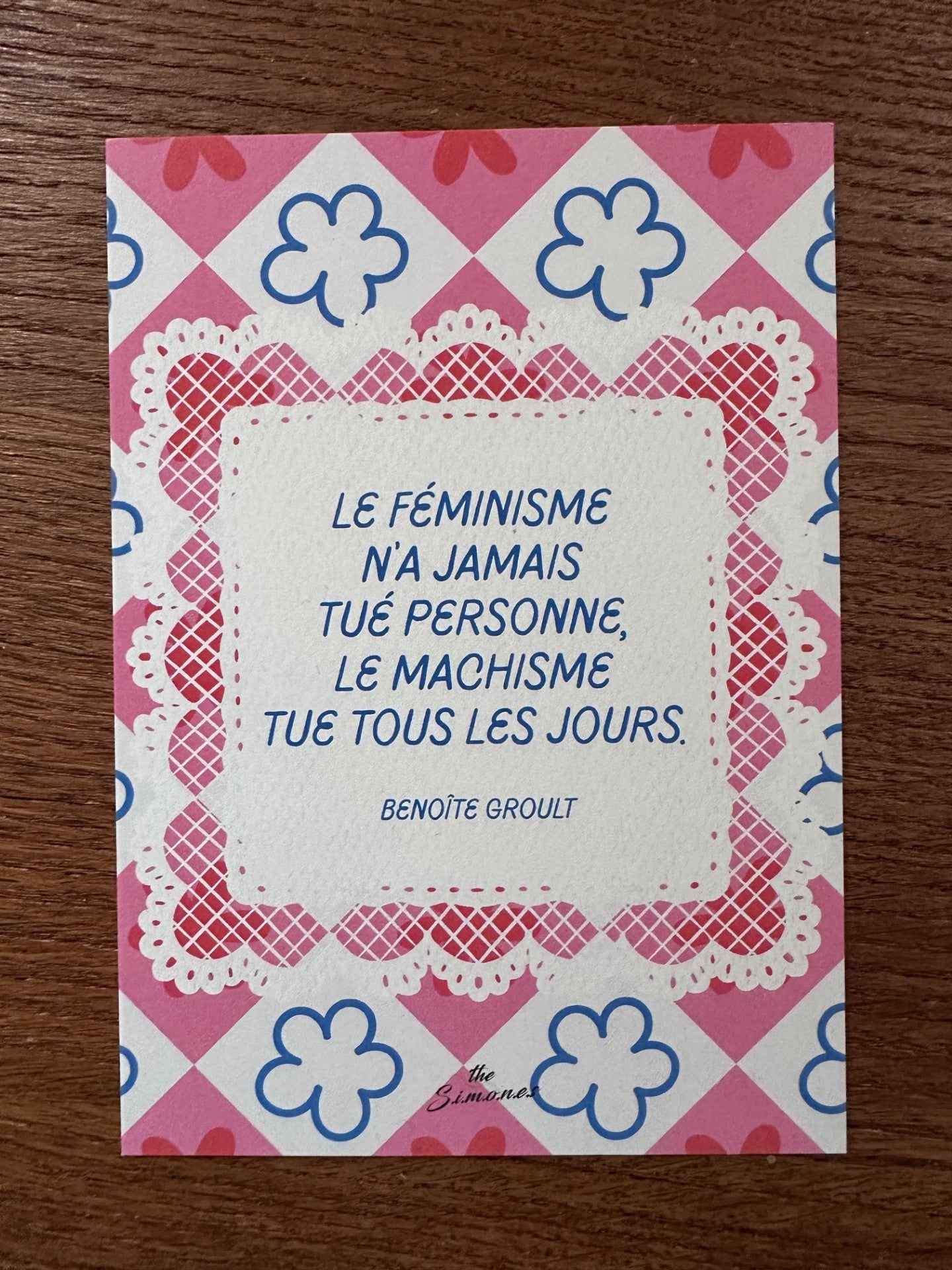 Lot de 4 cartes postales - LES INSOUMISES