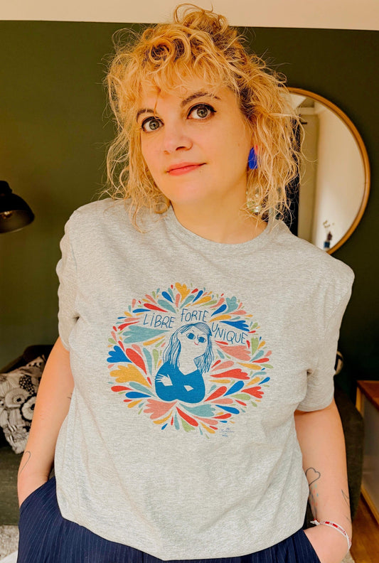 Tee-shirt LIBRE FORTE UNIQUE - Collab' Mathou