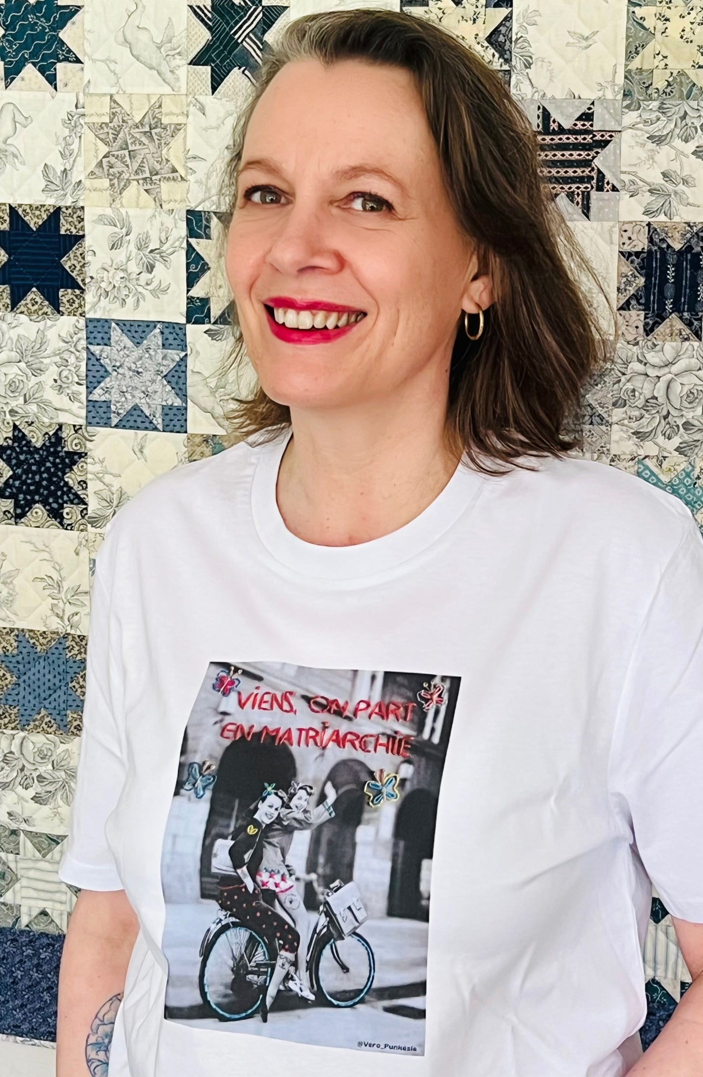 Tee-shirt MATRIARCHIE - Collab' Punkesie