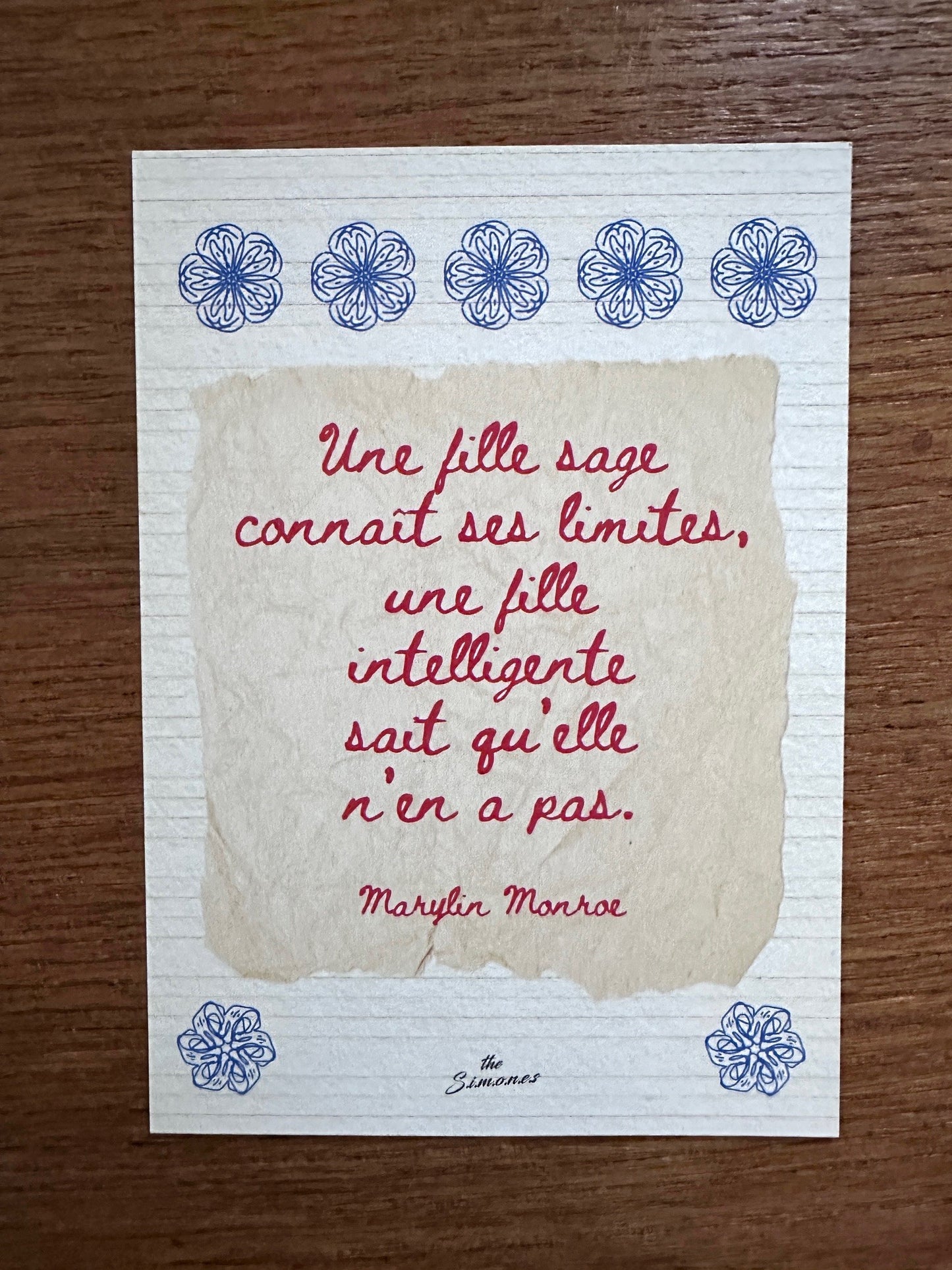 Lot de 4 cartes postales - LES AFFRANCHIES