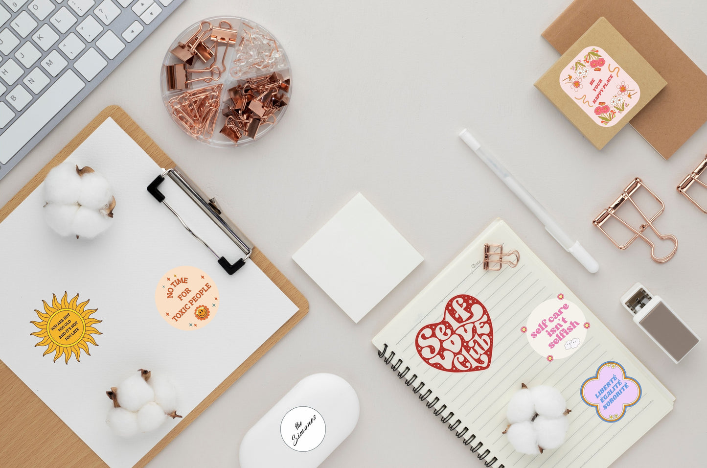 Planche de Stickers SELF LOVE