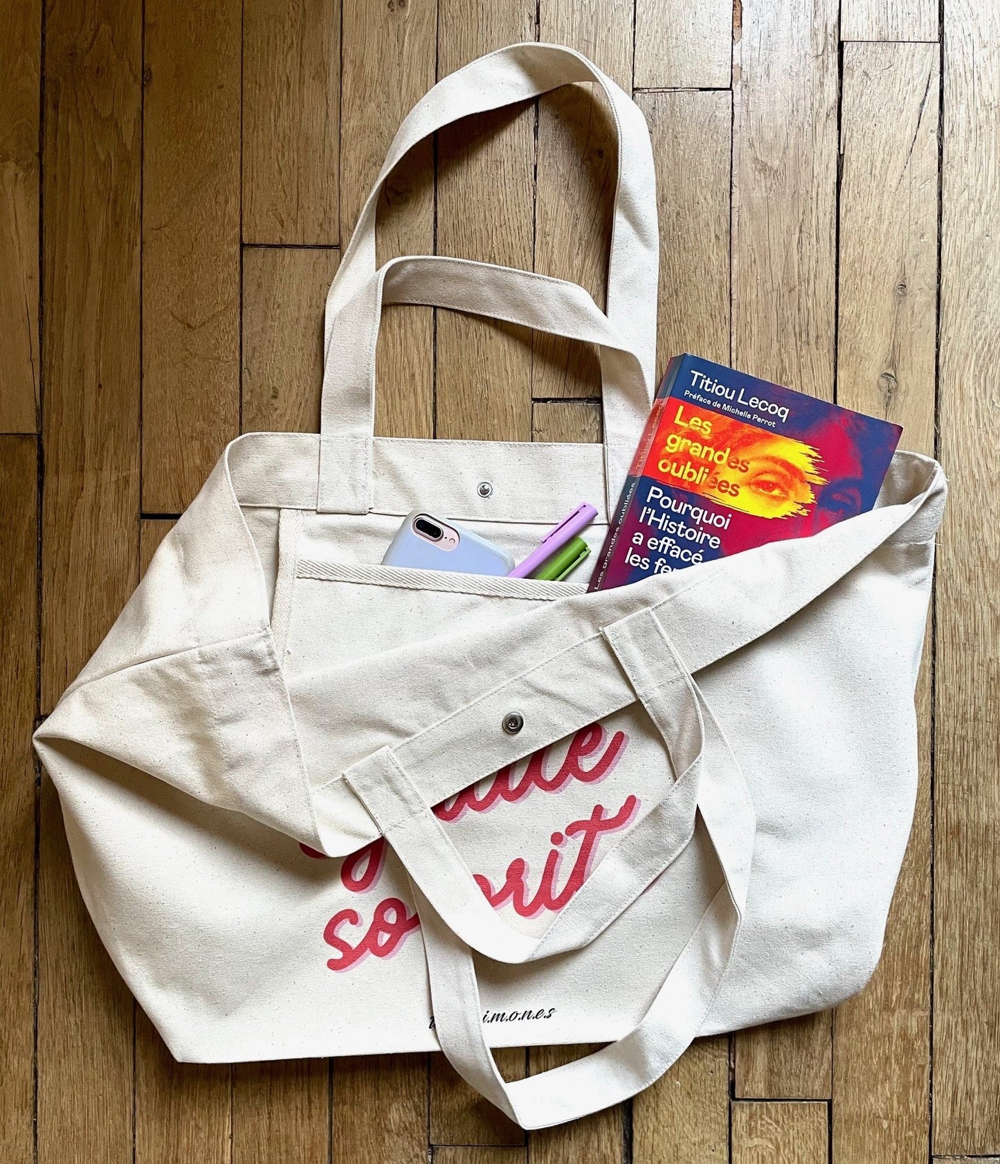 Sac cabas SORORITE - NOUVEAU FORMAT !