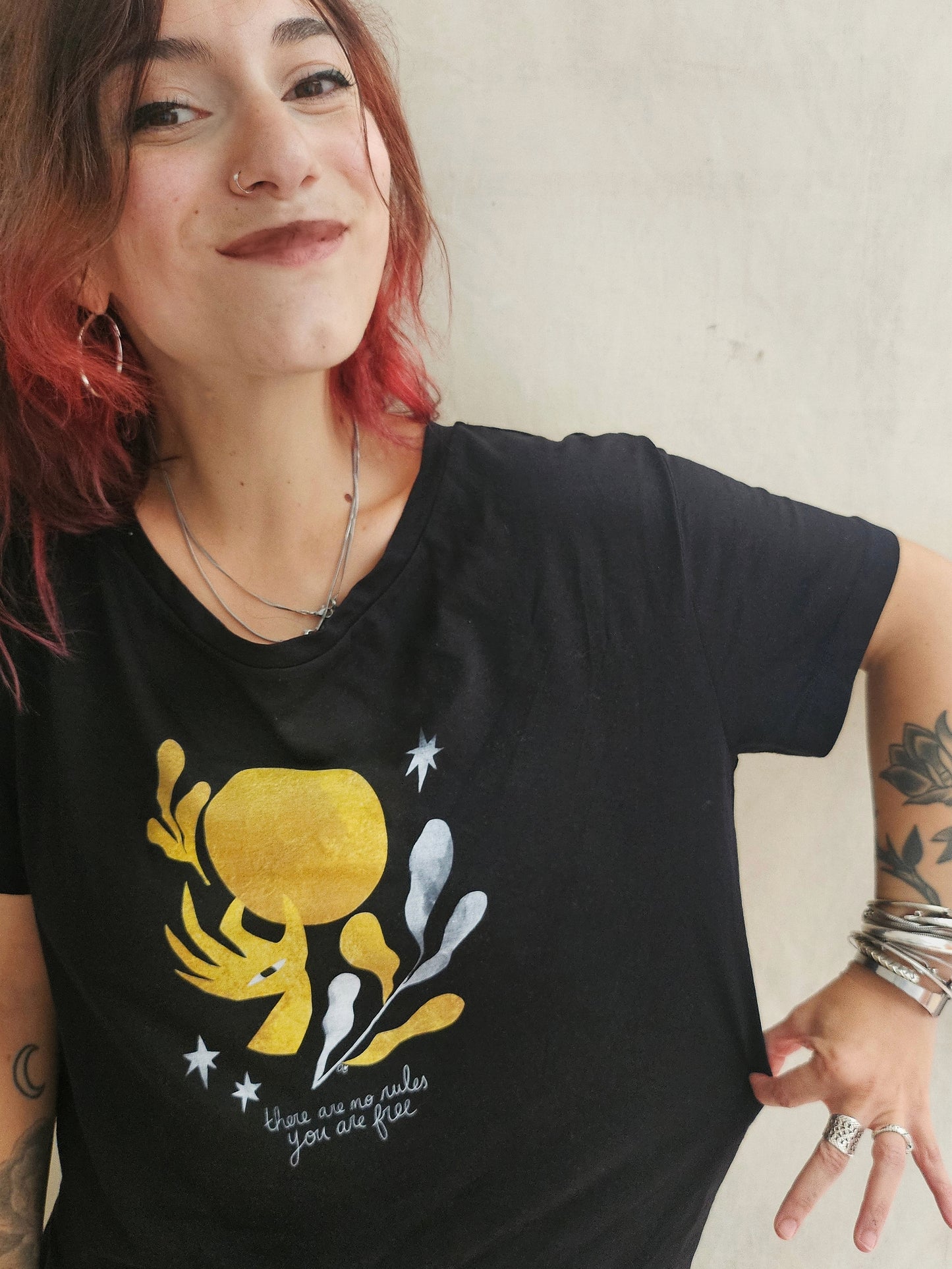 Tee-shirt LUNE - Collab' Anouck Ferri