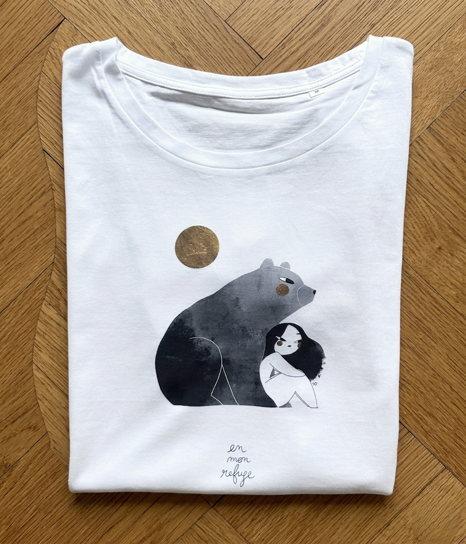 Tee-shirt REFUGE - Collab' Anouck Ferri