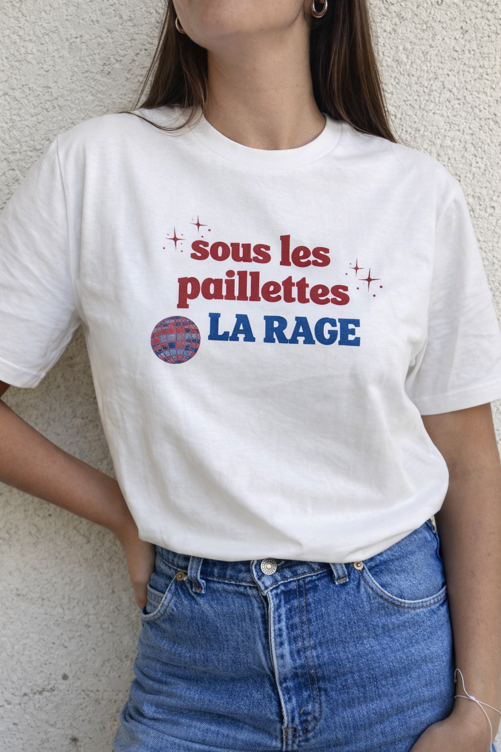 Tee-shirt SOUS LES PAILLETTES
