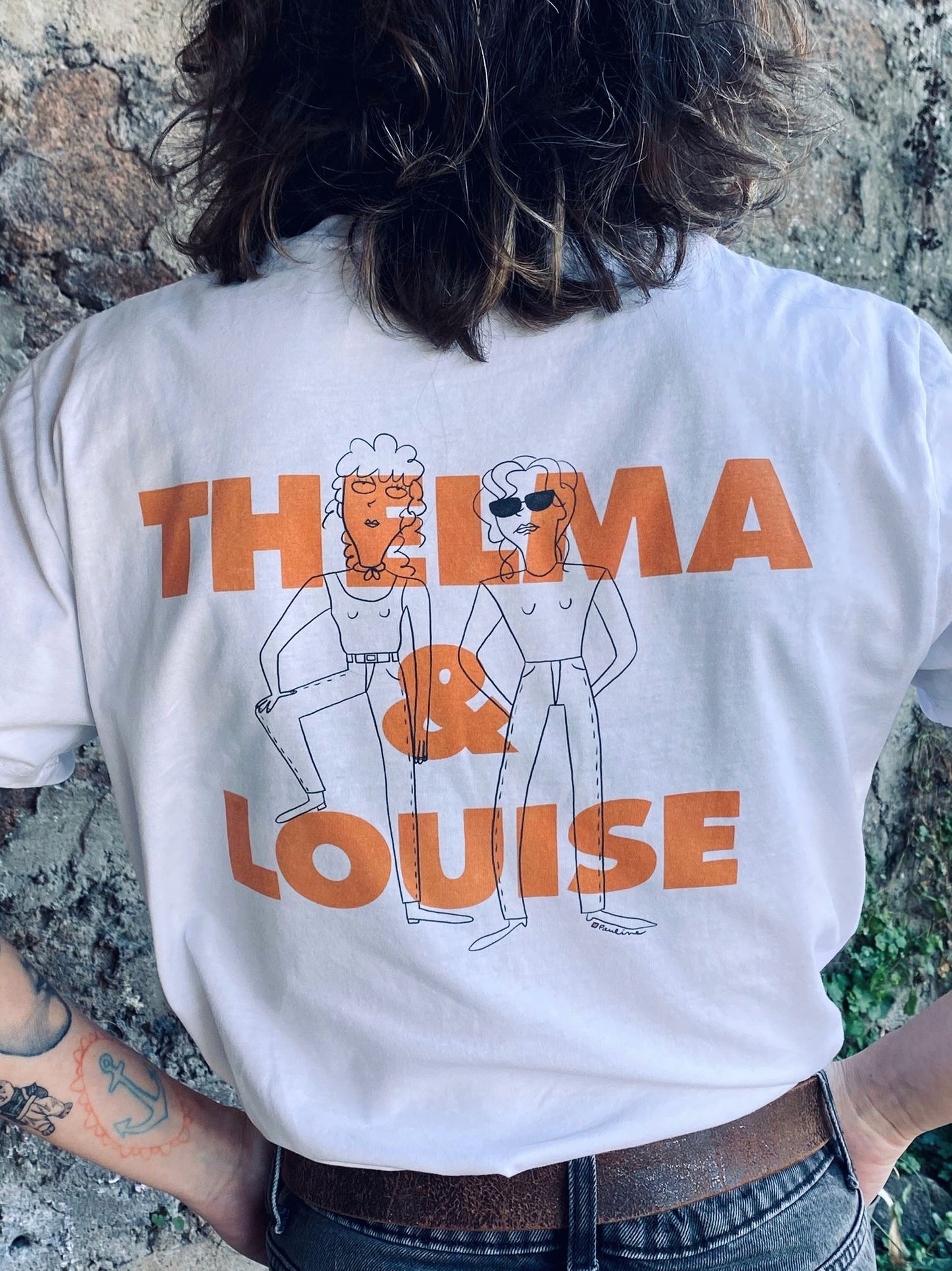 Tee-shirt THELMA et LOUISE - Collab' Pauline Perrolet