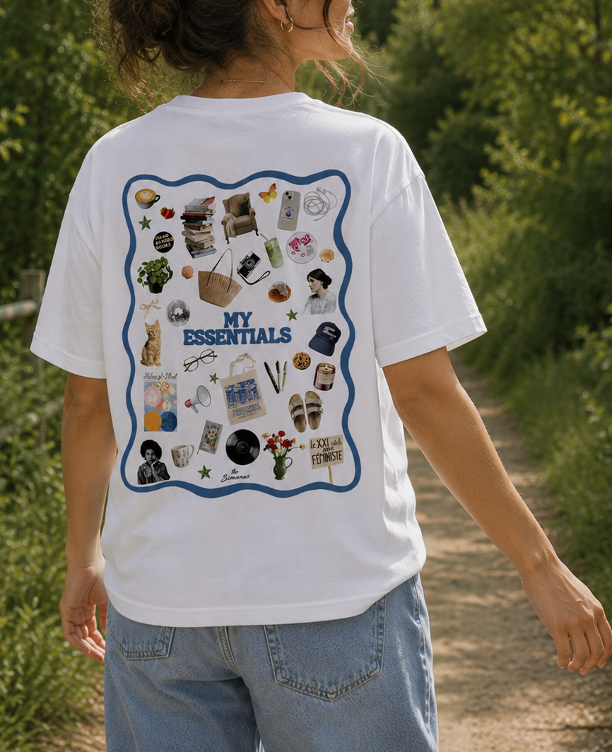 Tee-shirt MY ESSENTIELS (Version photos)