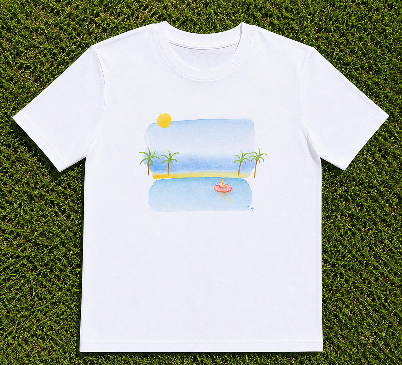 Tee-shirt PLAYA - Collab' Lou Zago