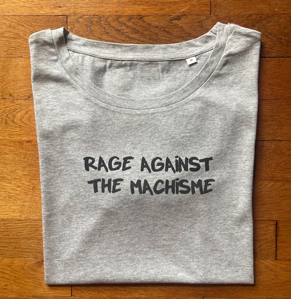Tee-shirt gris RAGE AGAINST THE MACHISME