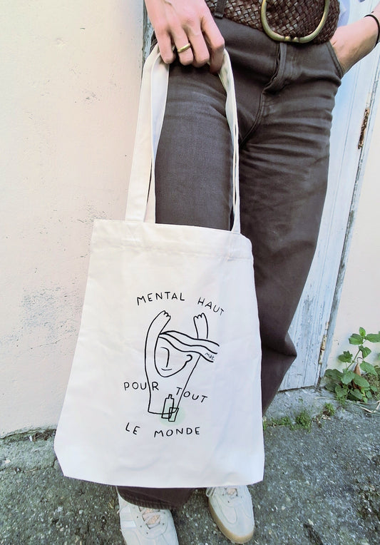 Tote Bag MENTAL HAUT - Collab' MAT