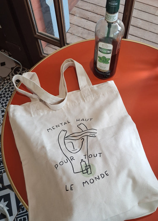 Tote Bag MENTAL HAUT - Collab' MAT