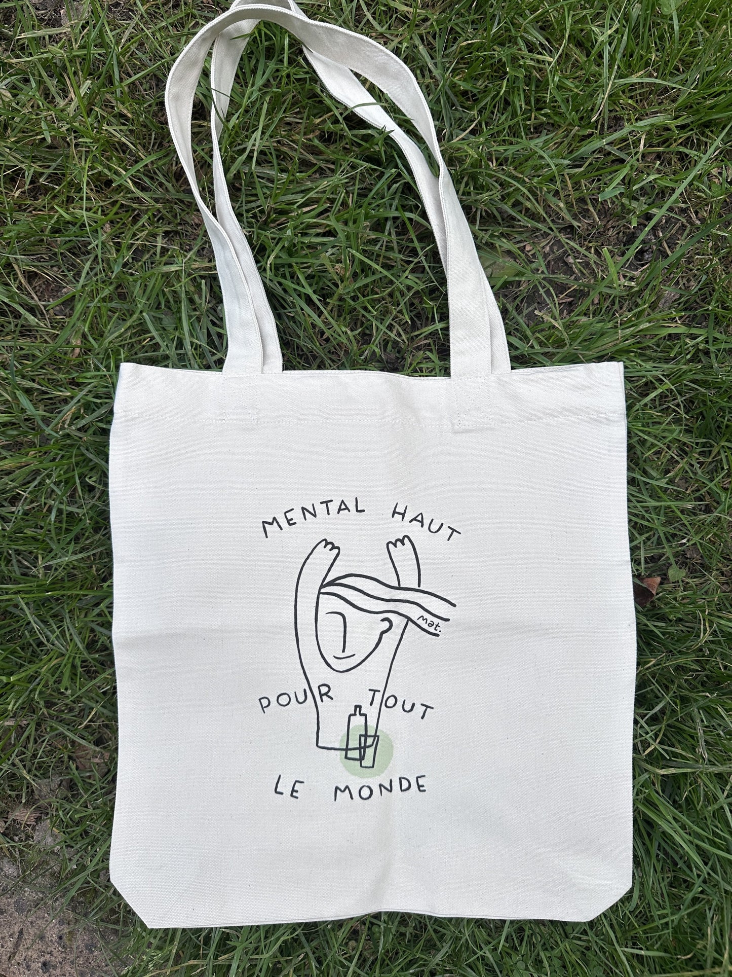 Tote Bag MENTAL HAUT - Collab' MAT