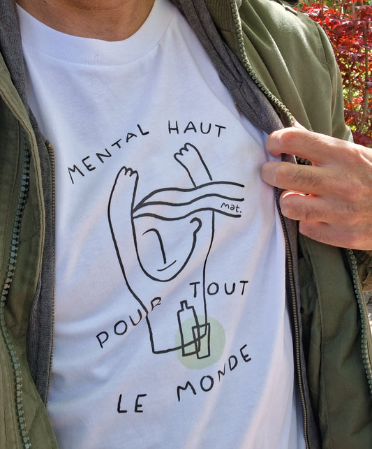 Tee-shirt MENTAL HAUT - Collab' MAT