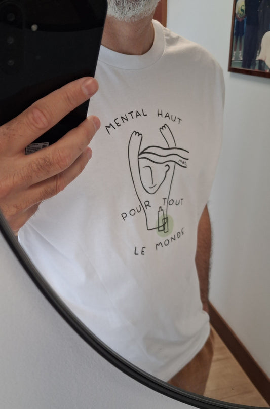 Tee-shirt MENTAL HAUT - Collab' MAT