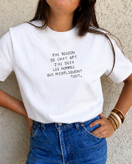 Tee-shirt CHAT GPT