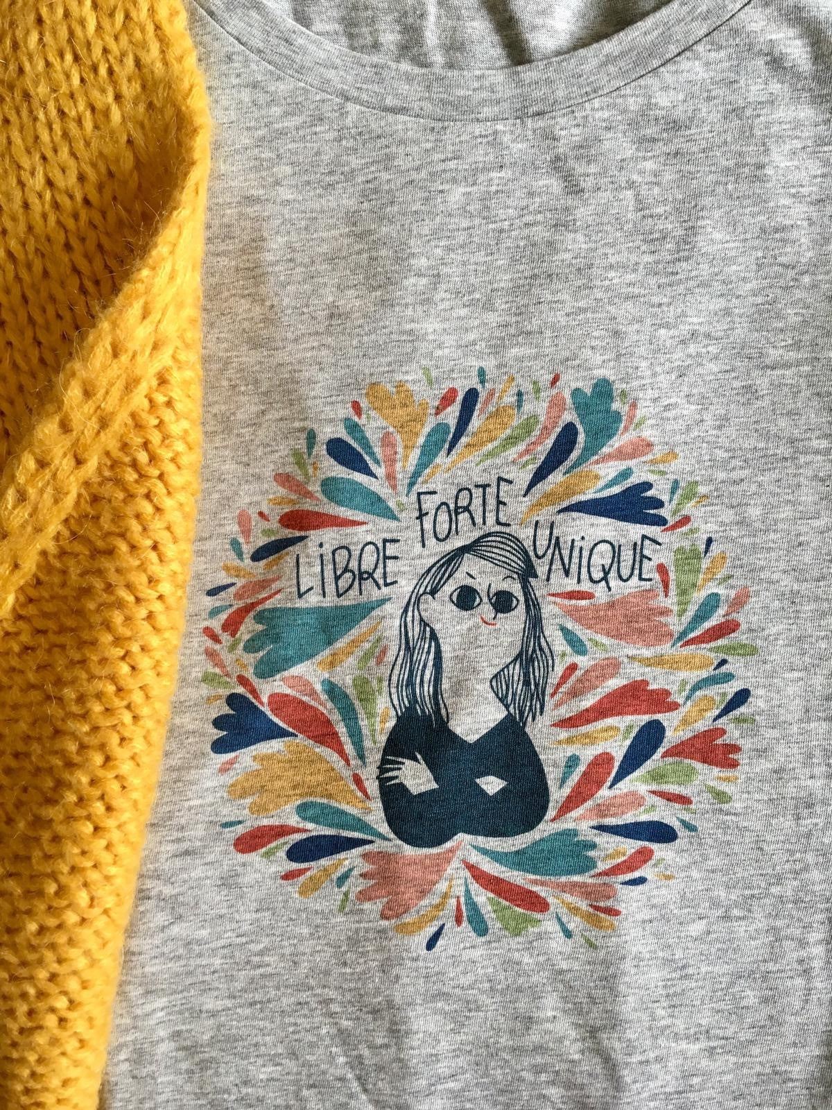 Tee-shirt LIBRE FORTE UNIQUE - Collab' Mathou