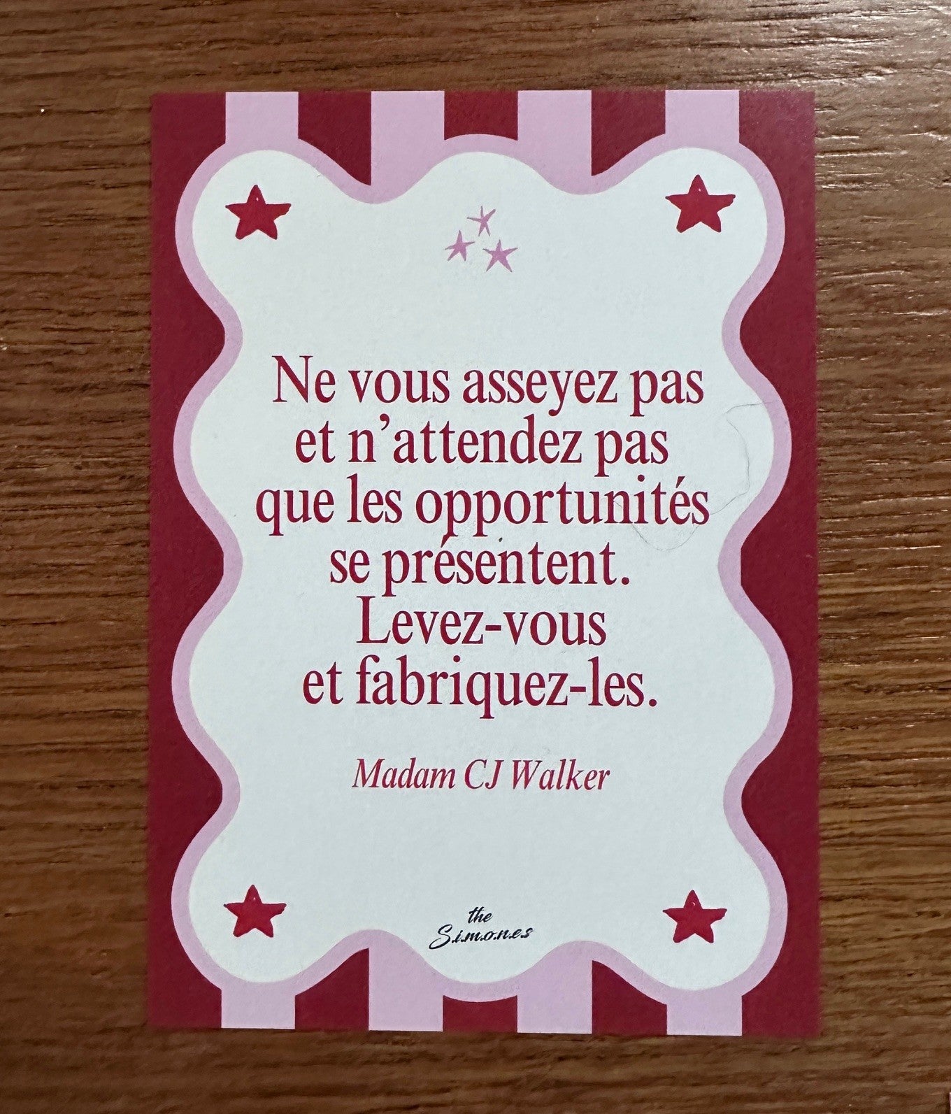 Lot de 4 cartes postales - LES AFFRANCHIES