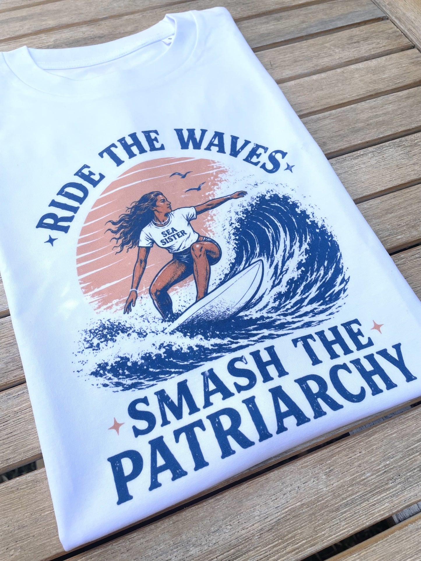 Tee-shirt RIDE THE WAVES