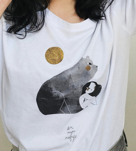 Tee-shirt REFUGE - Collab' Anouck Ferri